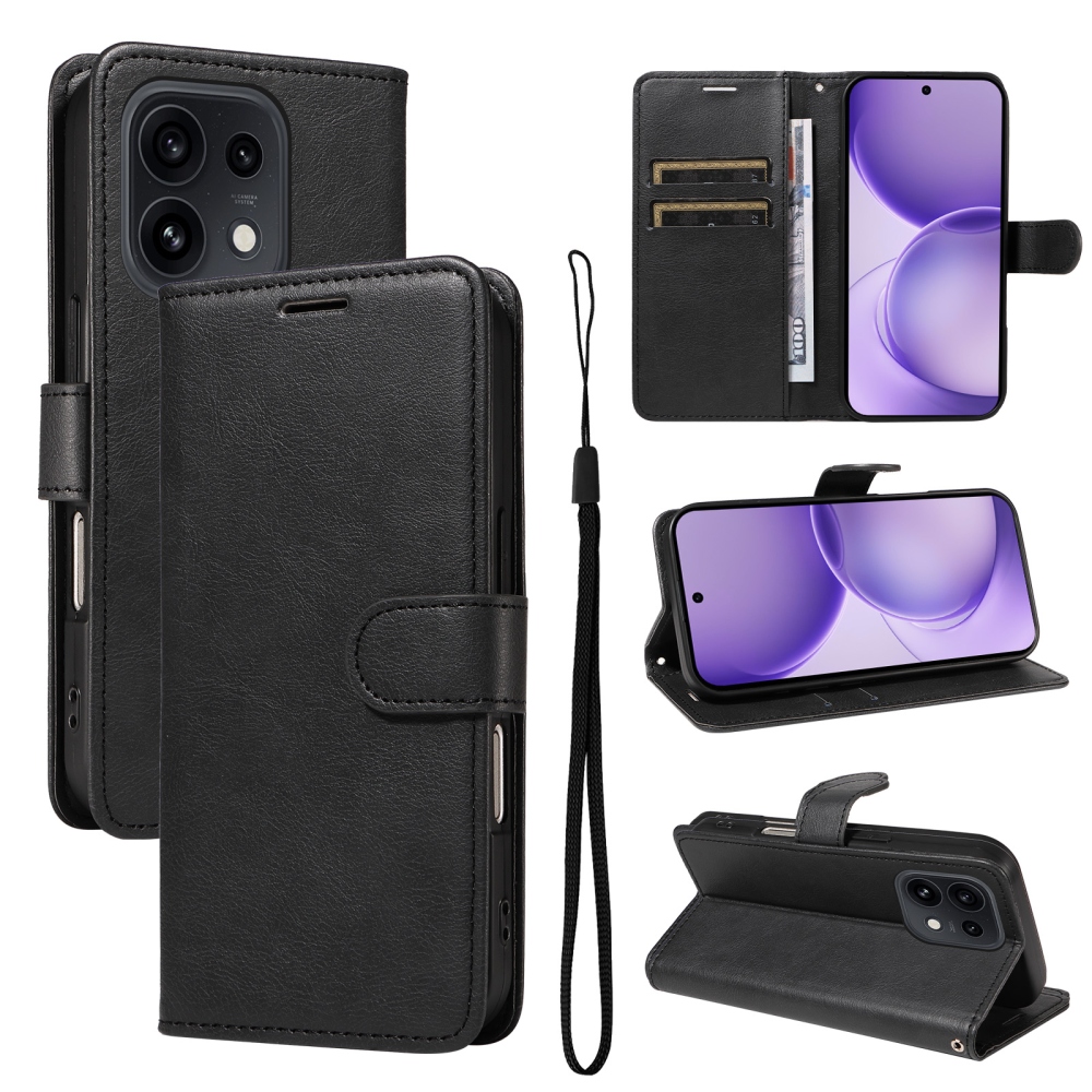 Clots knižkové púzdro na Oppo Reno 16 Pro 5G/Oppo Reno 16 5G - čierne