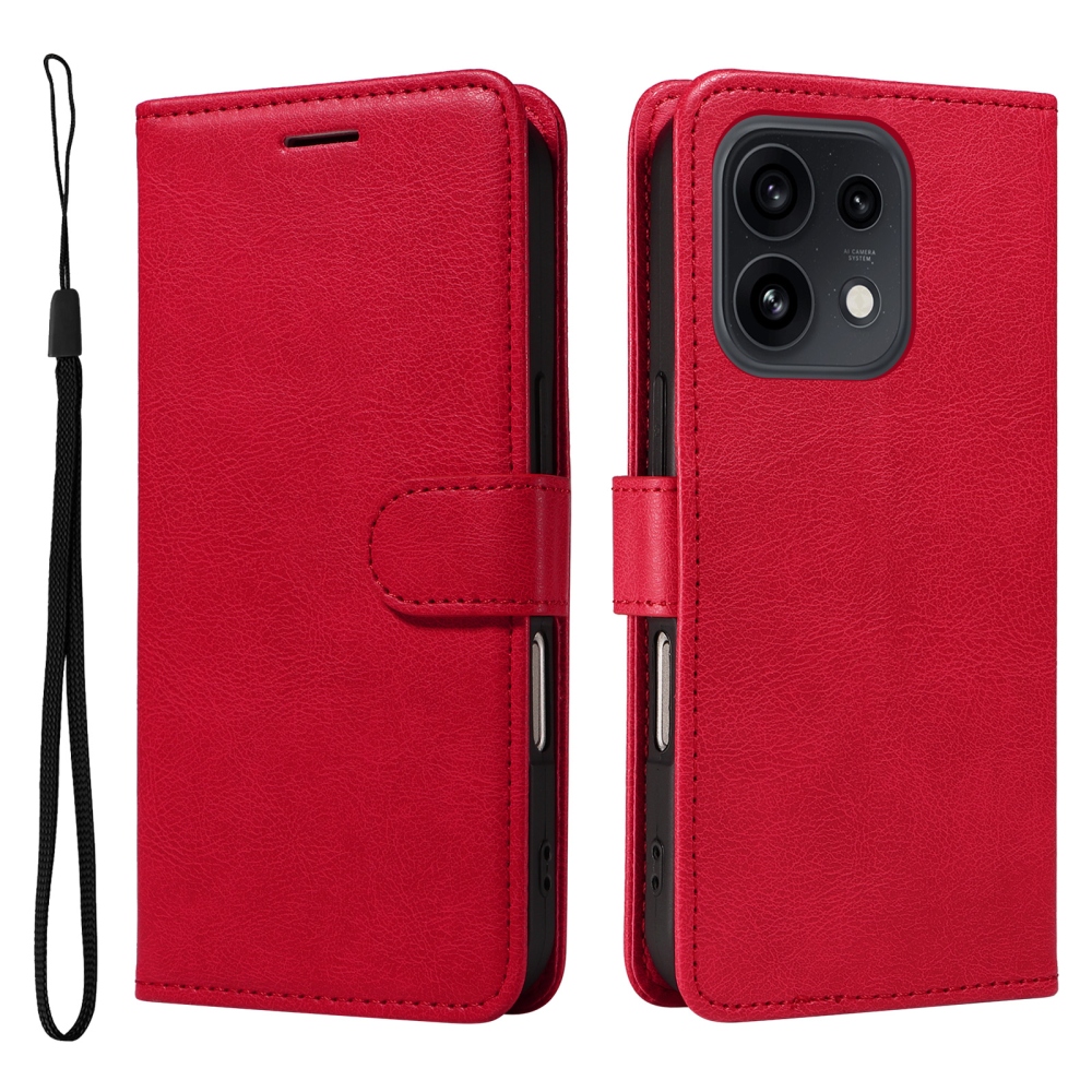 Clots knižkové púzdro na Oppo Reno 16 Pro 5G/Oppo Reno 16 5G - červené