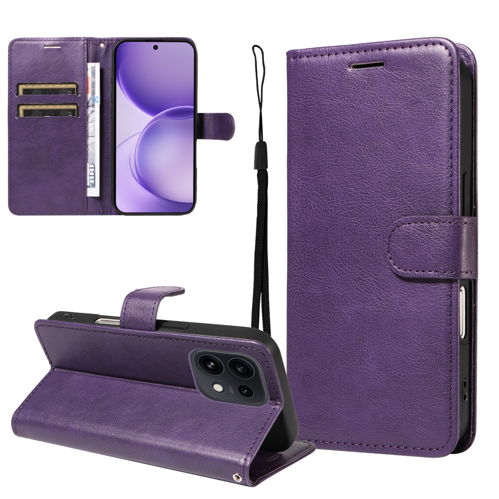 Clots knižkové puzdro na Oppo Reno 16 Pro 5G/Oppo Reno 16 5G - fialové