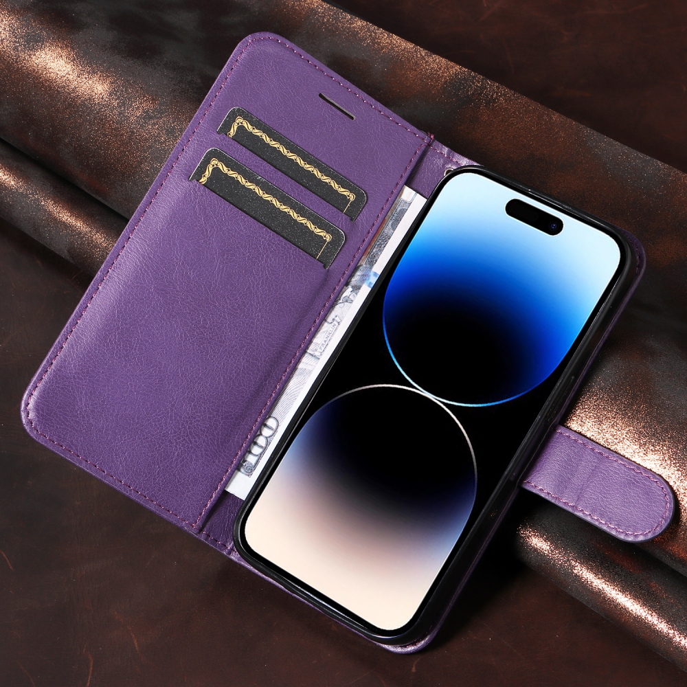 Clots knižkové puzdro na Oppo Reno 16 Pro 5G/Oppo Reno 16 5G - fialové