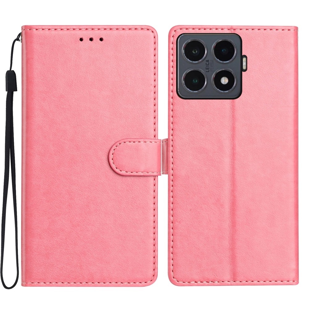 Clots knižkové púzdro na Xiaomi 15T Pro - ružové