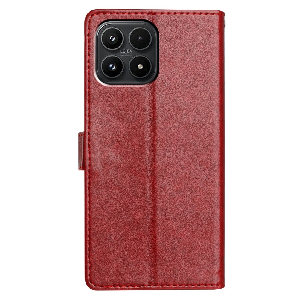 Clots knižkové puzdro na Xiaomi 17 - červené