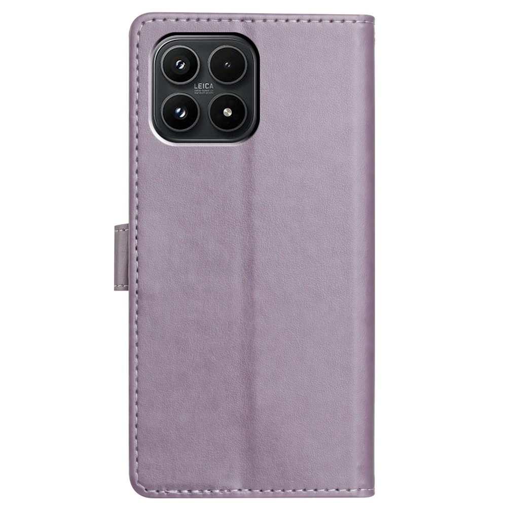 Clots knižkové púzdro na Xiaomi 17 - fialové