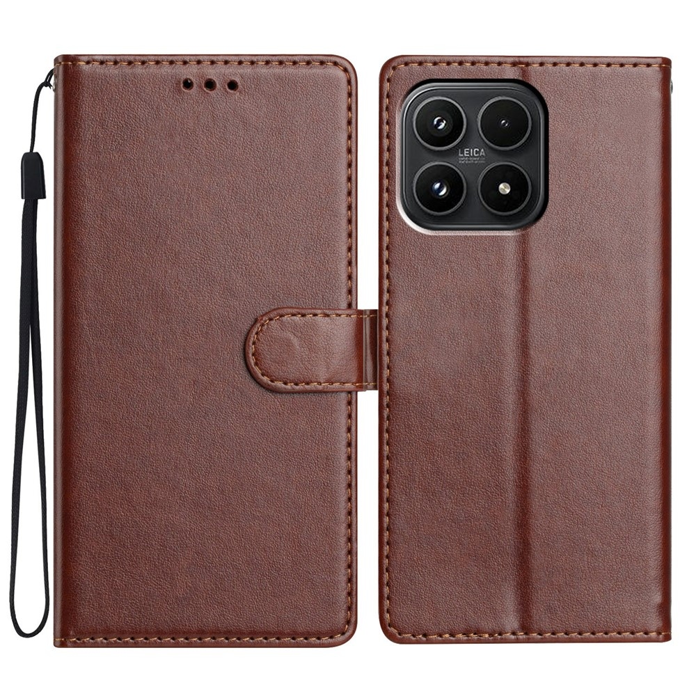 Clots knižkové púzdro na Xiaomi 17 - hnedé