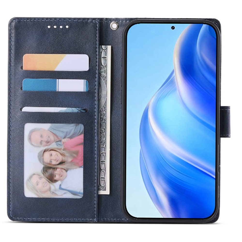 Calf knižkové púzdro na Xiaomi 17 - modré