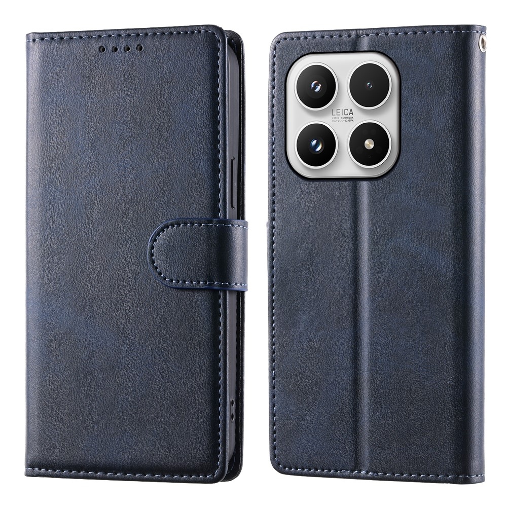 Calf knižkové púzdro na Xiaomi 17 - modré