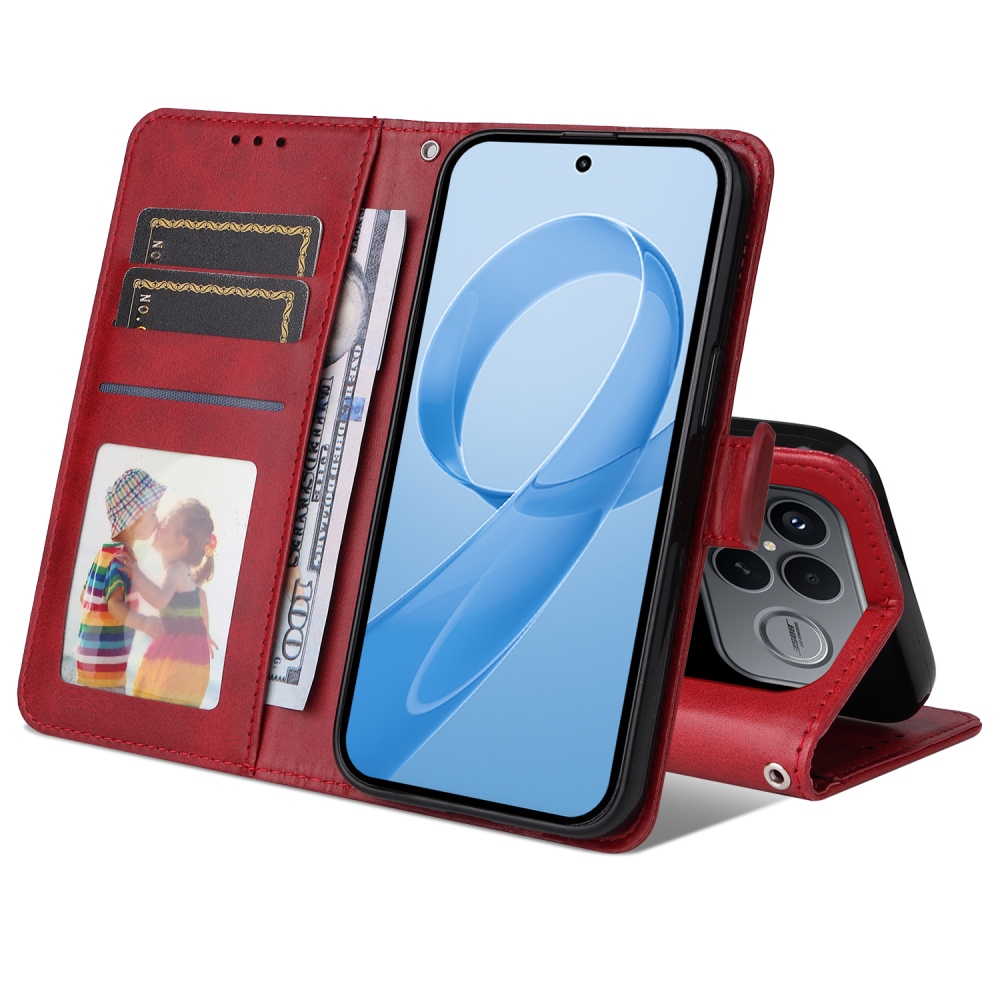 Clots knižkové púzdro na Xiaomi Poco F8 Ultra 5G - červené