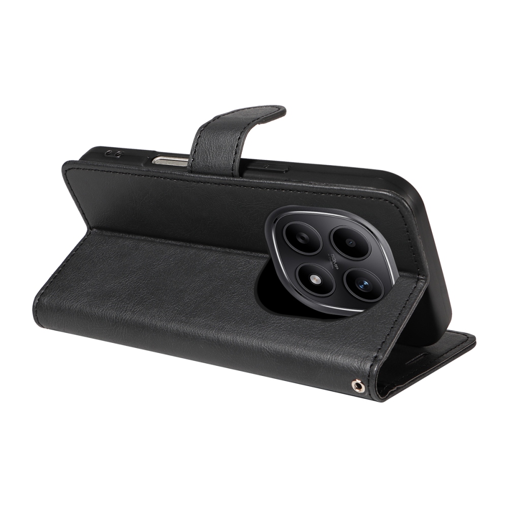 Clots knižkové púzdro na Xiaomi Poco M8 5G/Redmi Note 15 5G/Note 15 4G - čierne