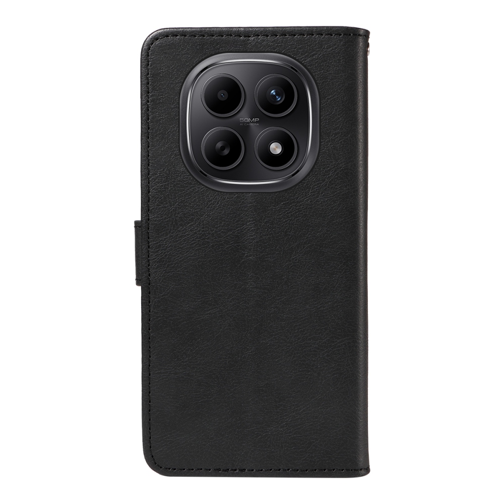 Clots knižkové púzdro na Xiaomi Poco M8 5G/Redmi Note 15 5G/Note 15 4G - čierne