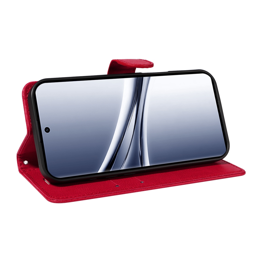 Clots knižkové púzdro na Xiaomi Poco M8 5G/Redmi Note 15 5G/Note 15 4G - červené