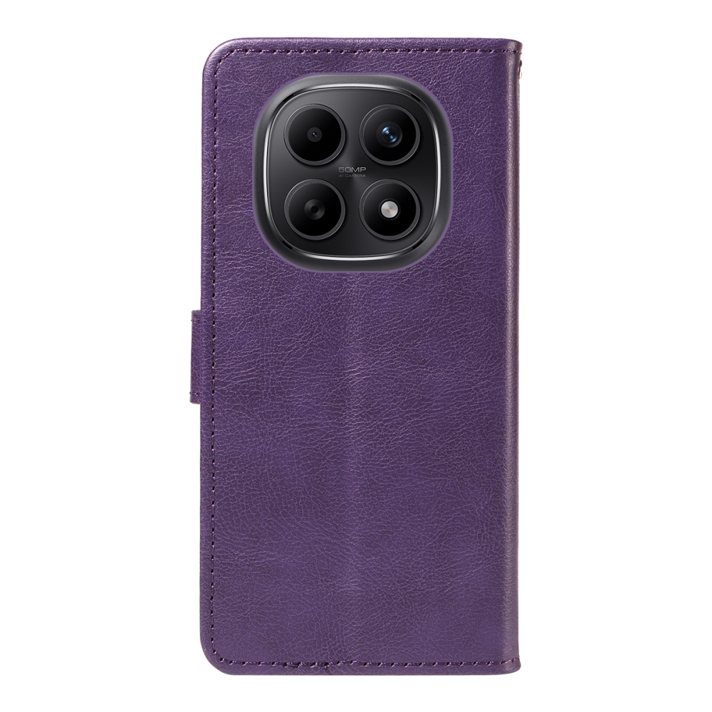 Clots knižkové púzdro na Xiaomi Poco M8 5G/Redmi Note 15 5G/Note 15 4G - fialové