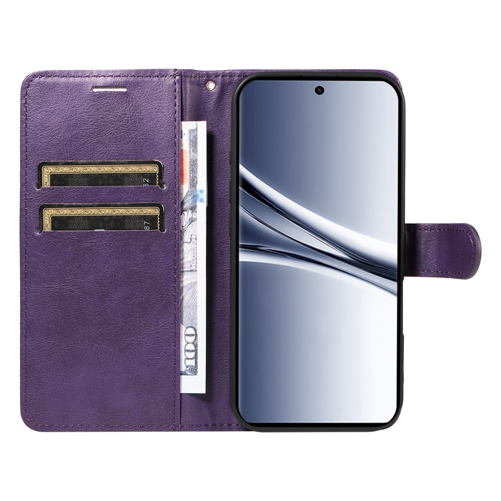 Clots knižkové púzdro na Xiaomi Poco M8 5G/Redmi Note 15 5G/Note 15 4G - fialové