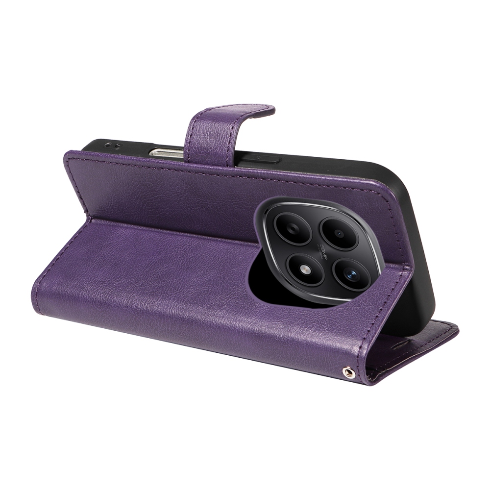 Clots knižkové púzdro na Xiaomi Poco M8 5G/Redmi Note 15 5G/Note 15 4G - fialové