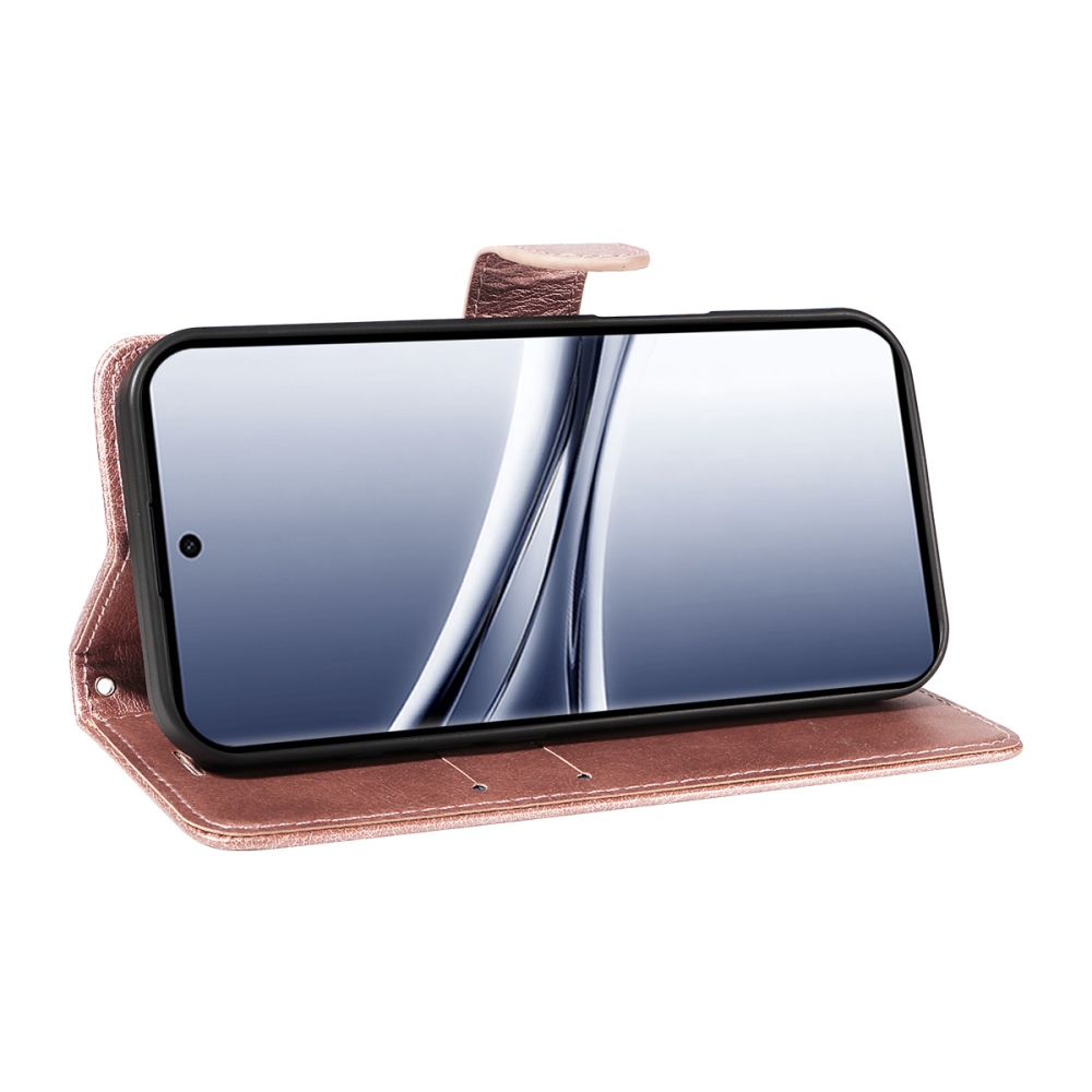 Clots knižkové púzdro na Xiaomi Poco M8 5G/Redmi Note 15 5G/Note 15 4G - ružovozlaté