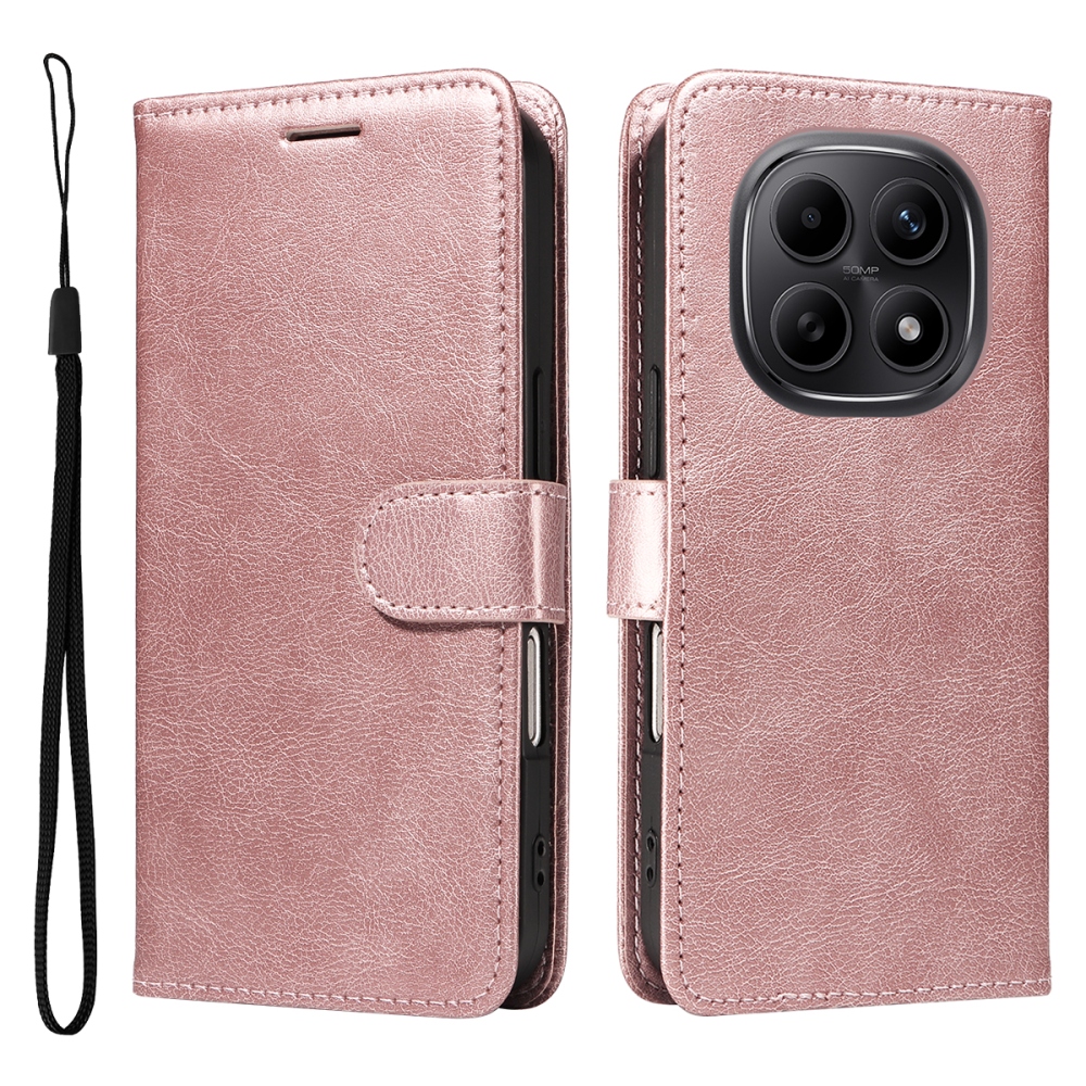 Clots knižkové púzdro na Xiaomi Poco M8 5G/Redmi Note 15 5G/Note 15 4G - ružovozlaté