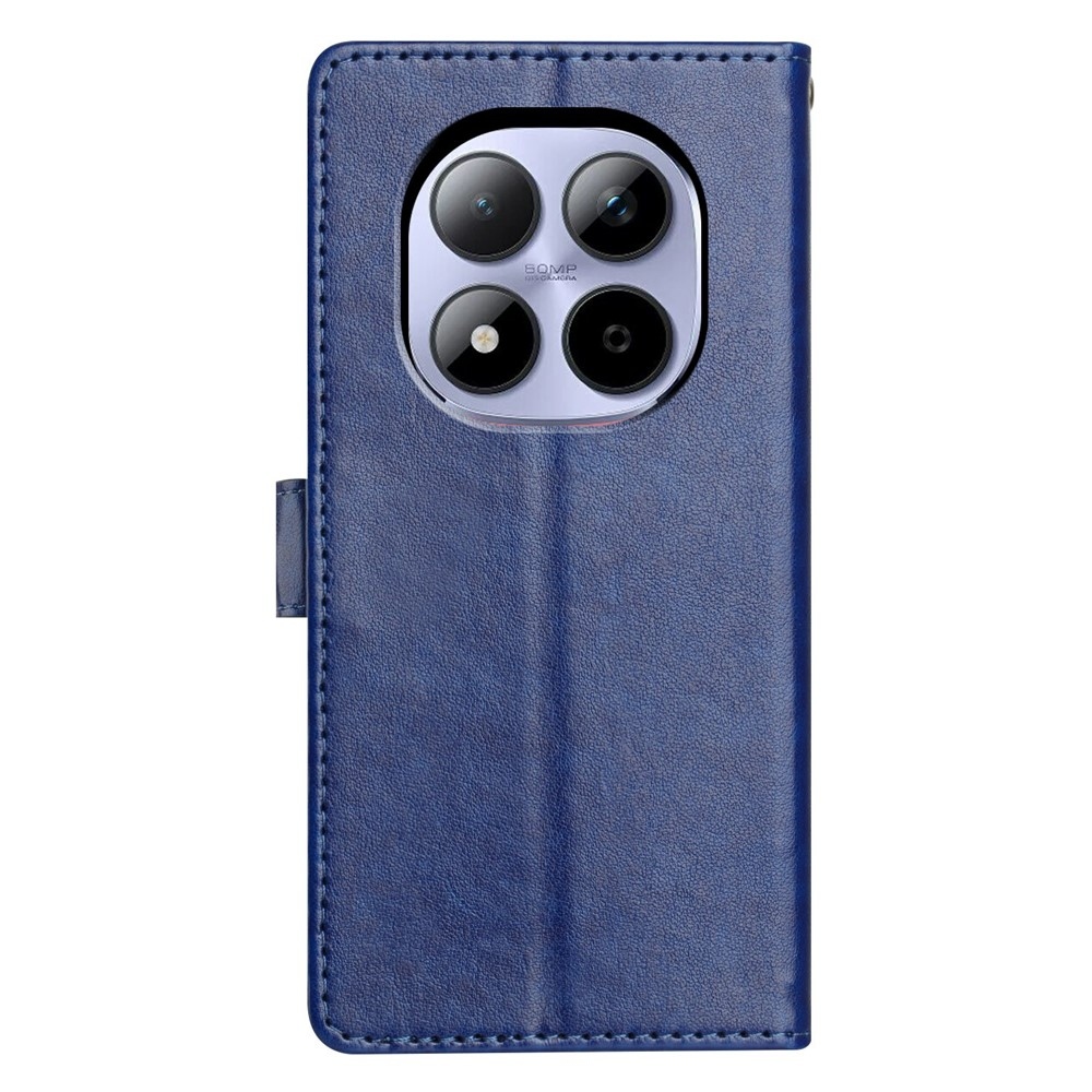 Clots knižkové púzdro na Xiaomi Redmi Note 15 Pro 5G - modré