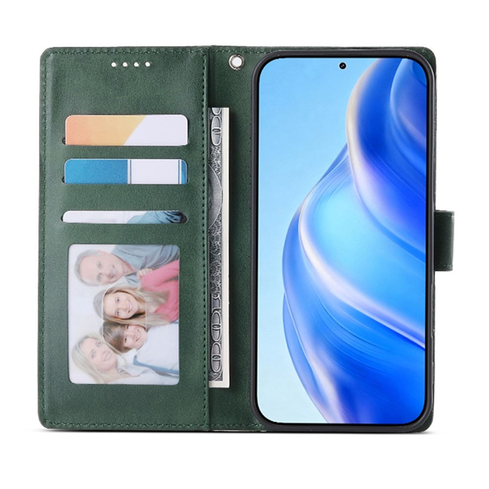 Clots knižkové púzdro na Xiaomi Redmi Note 17 4G/5G - zelené