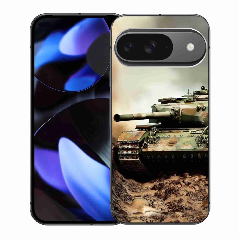 Gélový kryt mmCase na Google Pixel 9/9 Pro - tank