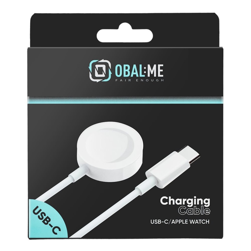 OBAL:ME Nabíjací Kábel pre Apple Watch USB-C White