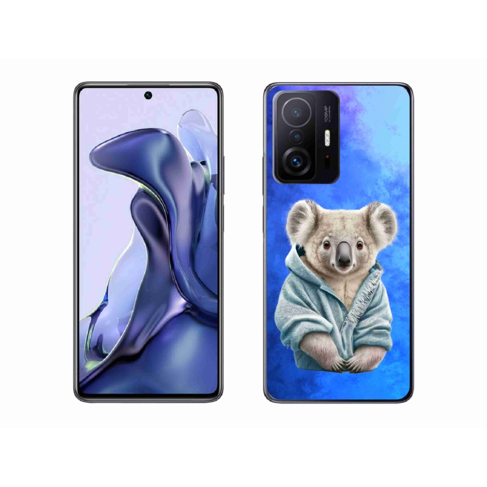 Gélový kryt mmCase na Xiaomi 11T Pro - koala vo svetri