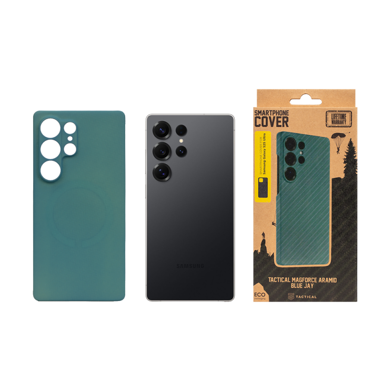 Taktický kryt MagForce Aramid pre Samsung Galaxy S25 Ultra Blue Jay
