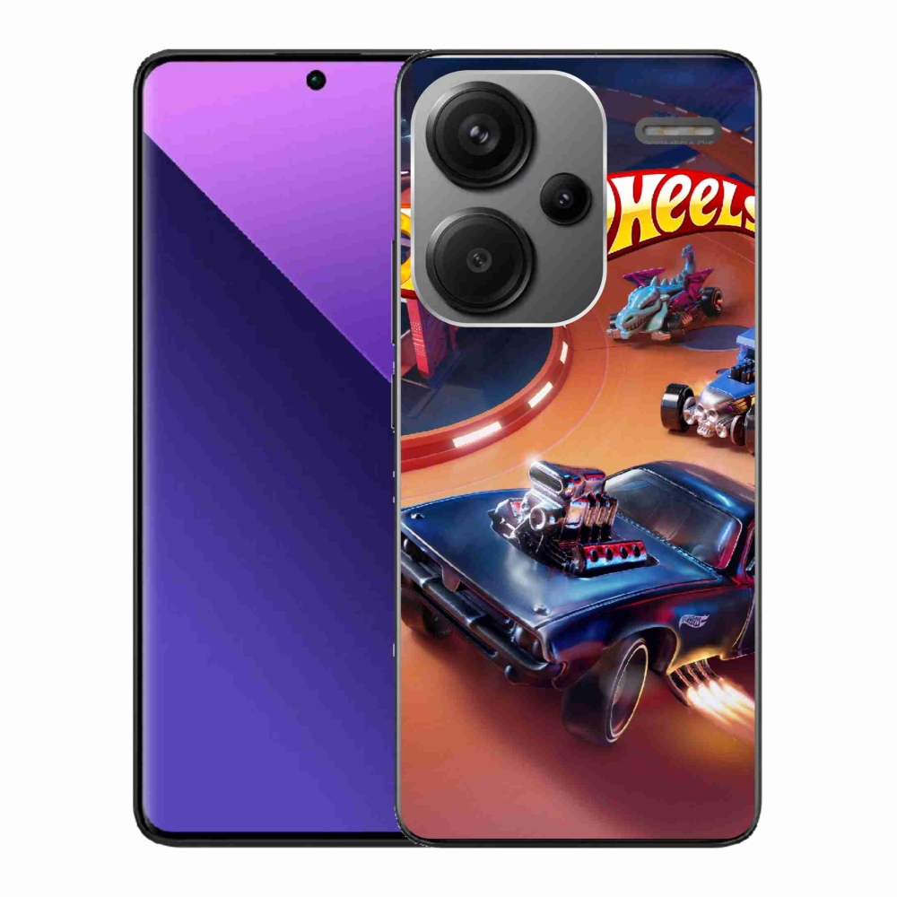 Gélový kryt mmCase na Xiaomi Redmi Note 13 Pro+ 5G - hot wheels