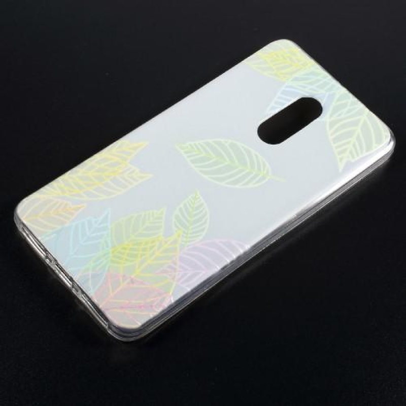 Colora gélový obal pre mobil Xiaomi Redmi Note 4X - lístečky