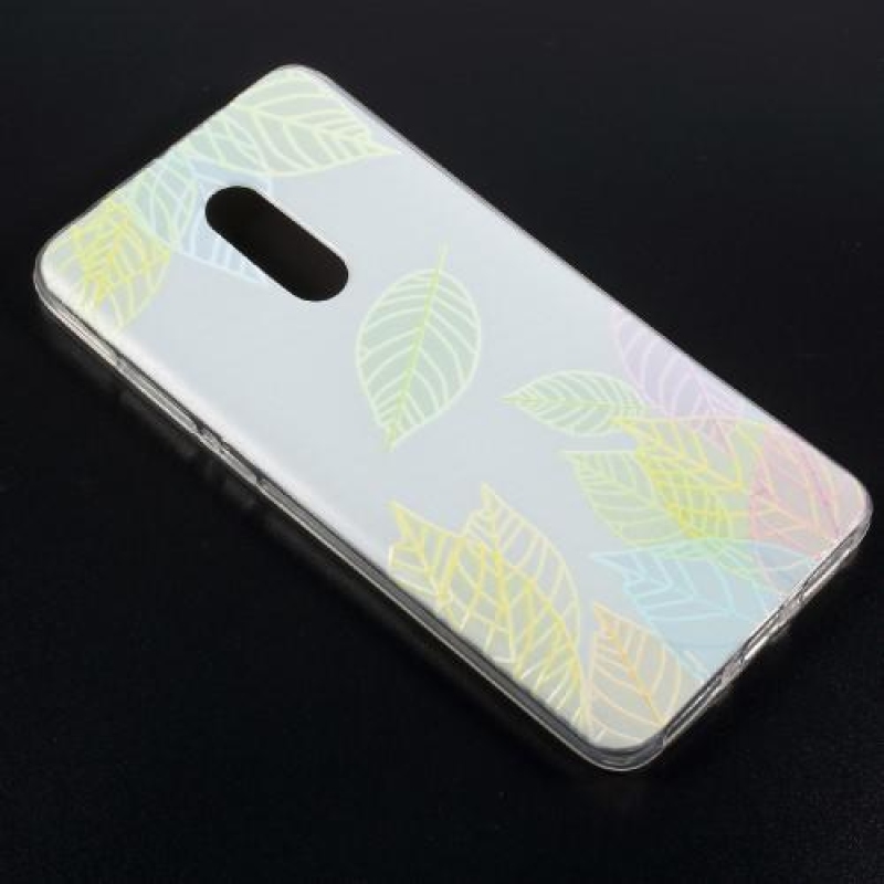 Colora gélový obal pre mobil Xiaomi Redmi Note 4X - lístečky