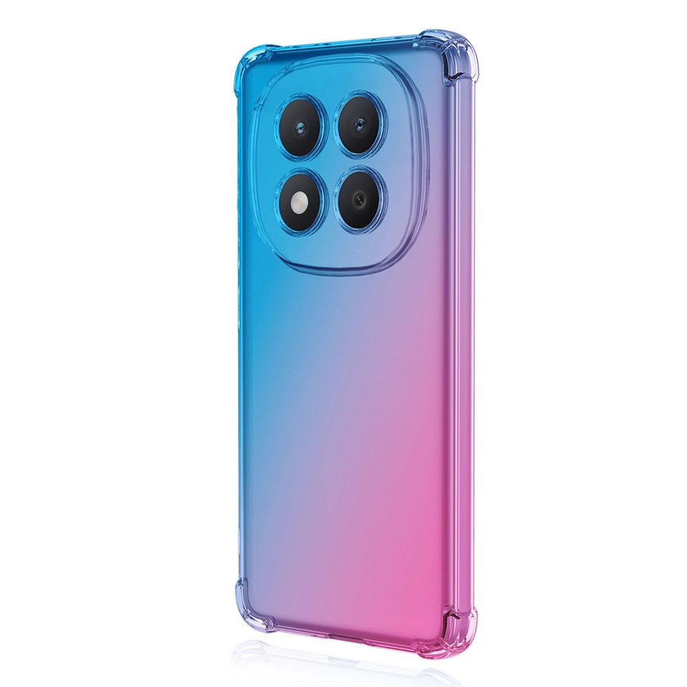 Colore odolný gélový obal s vystuženými rohmi na Xiaomi Redmi Note 15 Pro+ 5G - modrý/ružový