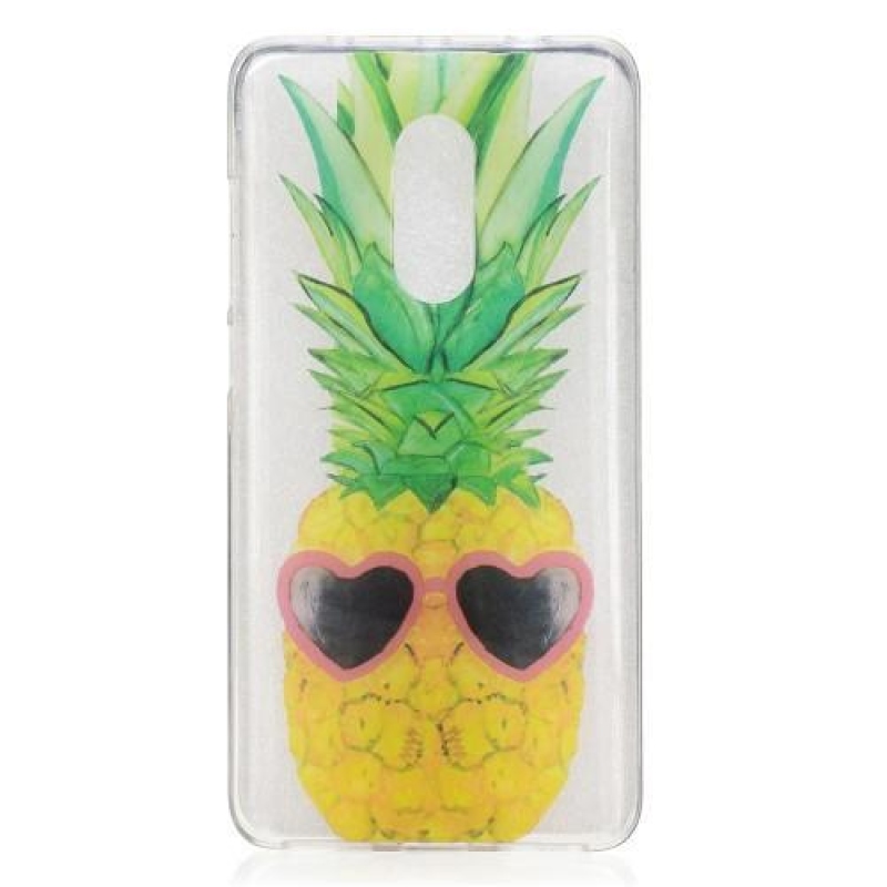 Colory gélový obal pre mobil Xiaomi Redmi Note 4 - ananas