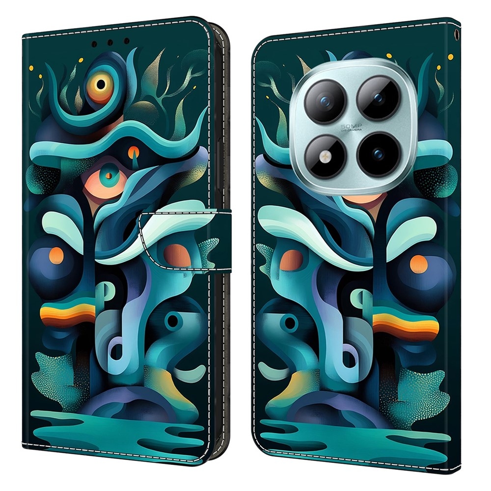 Compart knižkové púzdro na Xiaomi Poco M8 5G/Redmi Note 15 5G/Note 15 4G - abstrakt