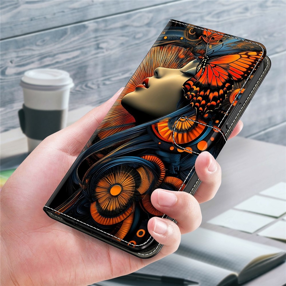 Compart knižkové púzdro na Xiaomi Poco M8 5G/Redmi Note 15 5G/Note 15 4G - dievča s motýľmi