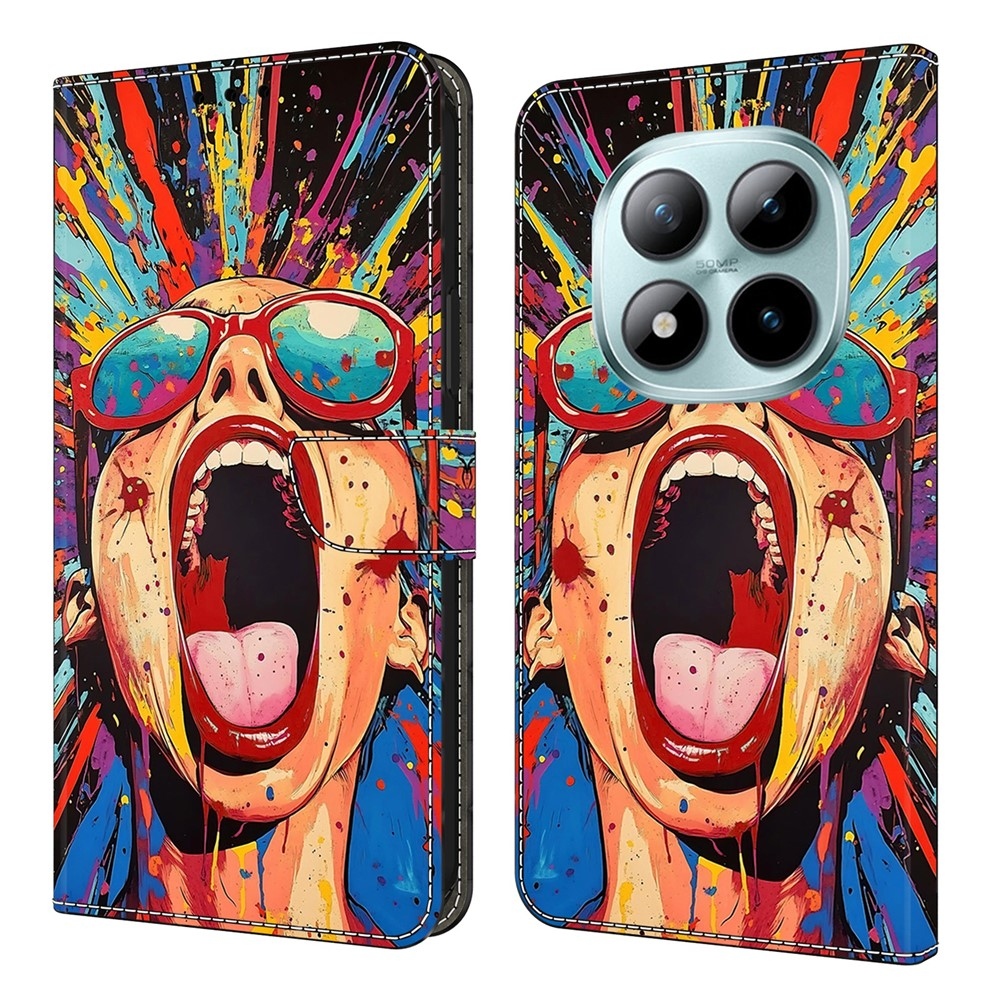 Compart knižkové púzdro na Xiaomi Poco M8 5G/Redmi Note 15 5G/Note 15 4G - kričiace dievča