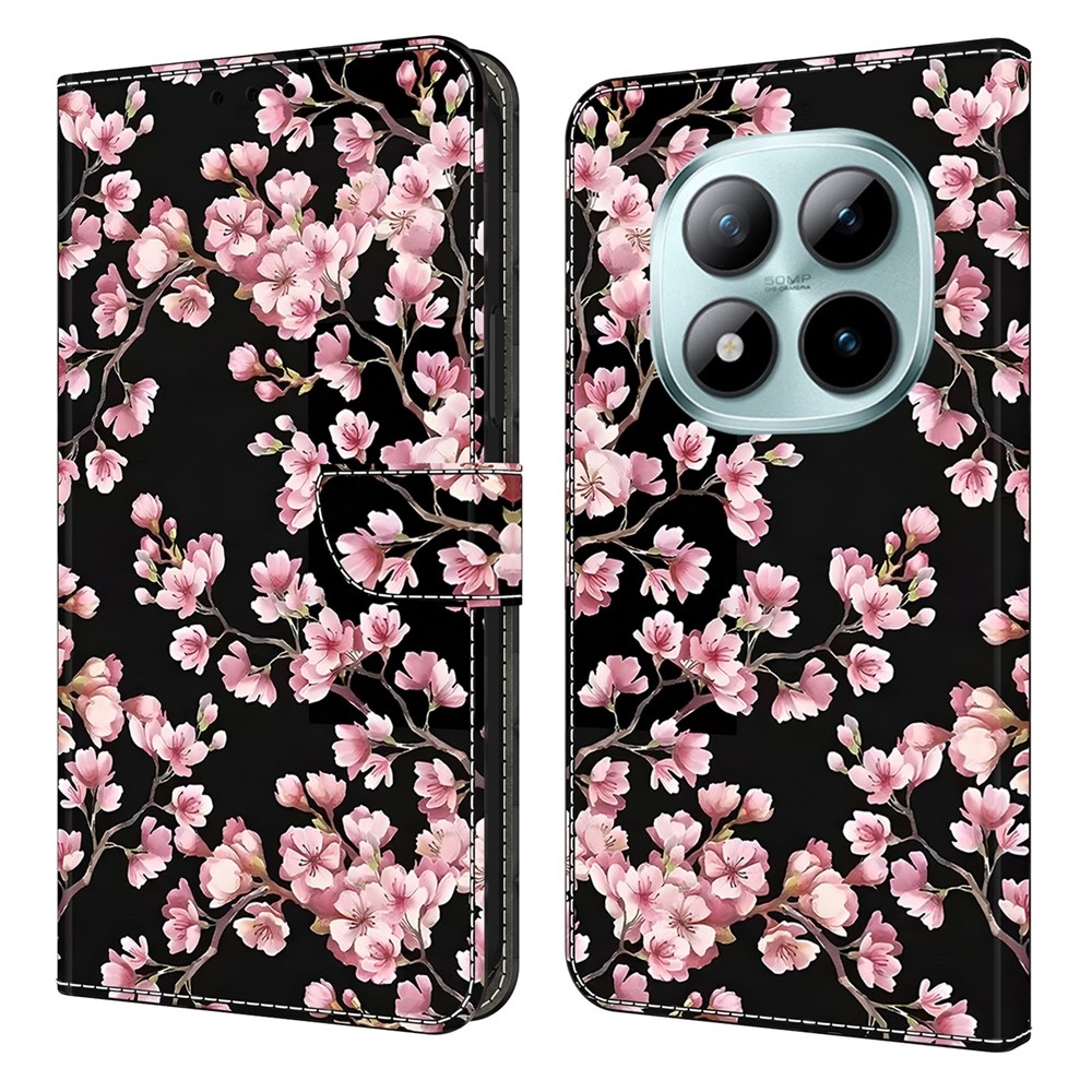 Compart knižkové púzdro na Xiaomi Poco M8 5G/Redmi Note 15 5G/Note 15 4G - ružové kvety