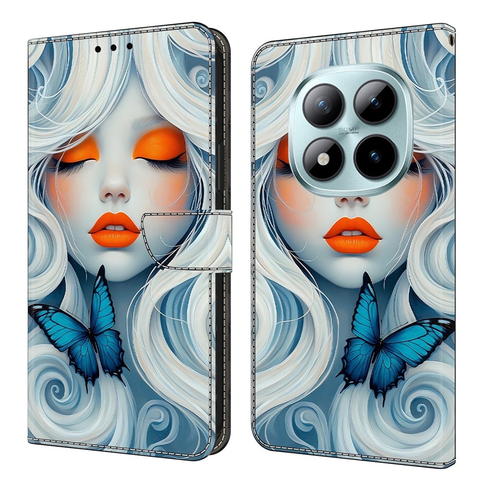 Compart knižkové púzdro na Xiaomi Poco M8 5G/Redmi Note 15 5G/Note 15 4G - snežná žena