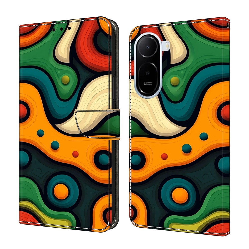 Compart knižkové púzdro na Xiaomi Redmi A7 Pro - abstrakt 1