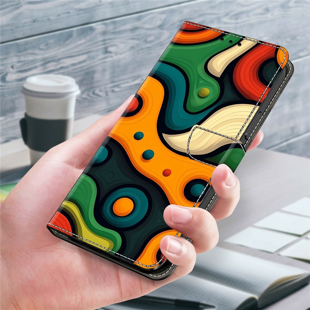 Compart knižkové púzdro na Xiaomi Redmi A7 Pro - abstrakt 1