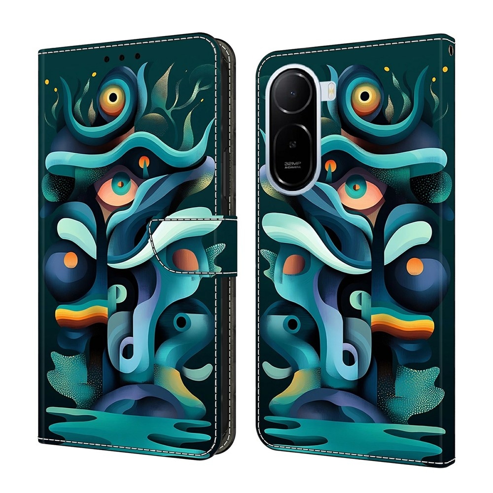 Compart knižkové púzdro na Xiaomi Redmi A7 Pro - abstrakt