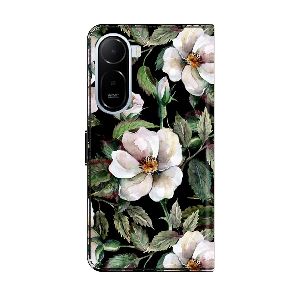 Compart knižkové púzdro na Xiaomi Redmi A7 Pro - biele kvety
