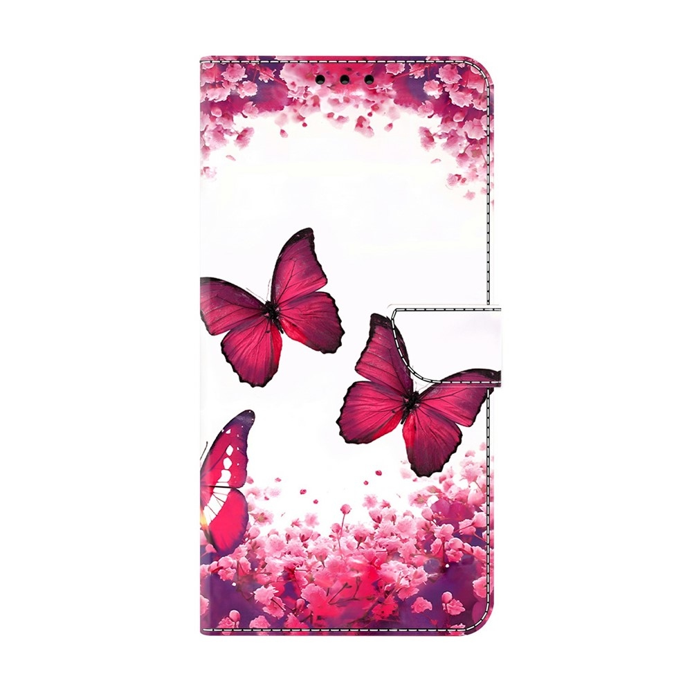 Compart knižkové puzdro na Xiaomi Redmi A7 Pro - červené motýle
