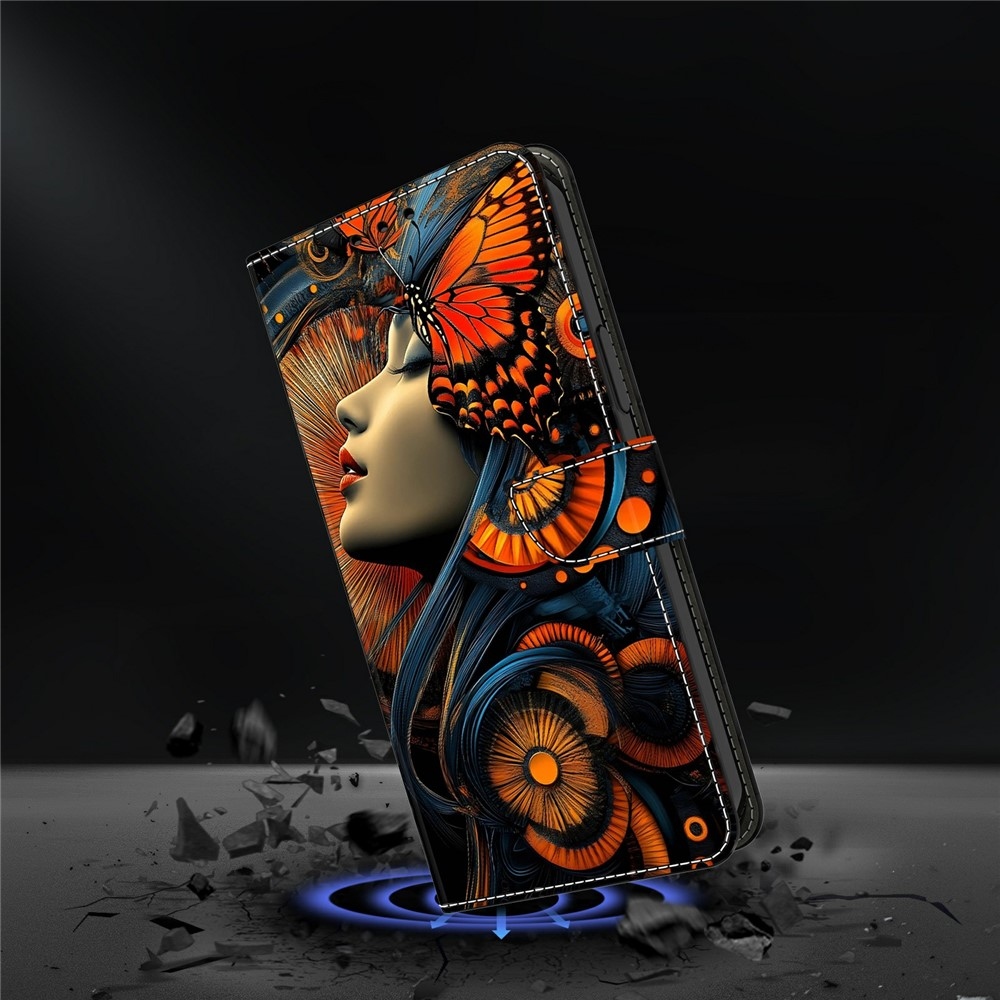 Compart knižkové puzdro na Xiaomi Redmi A7 Pro - dievča s motýľmi