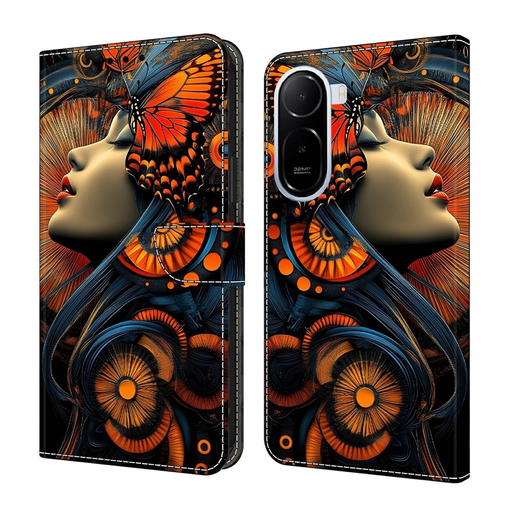 Compart knižkové puzdro na Xiaomi Redmi A7 Pro - dievča s motýľmi