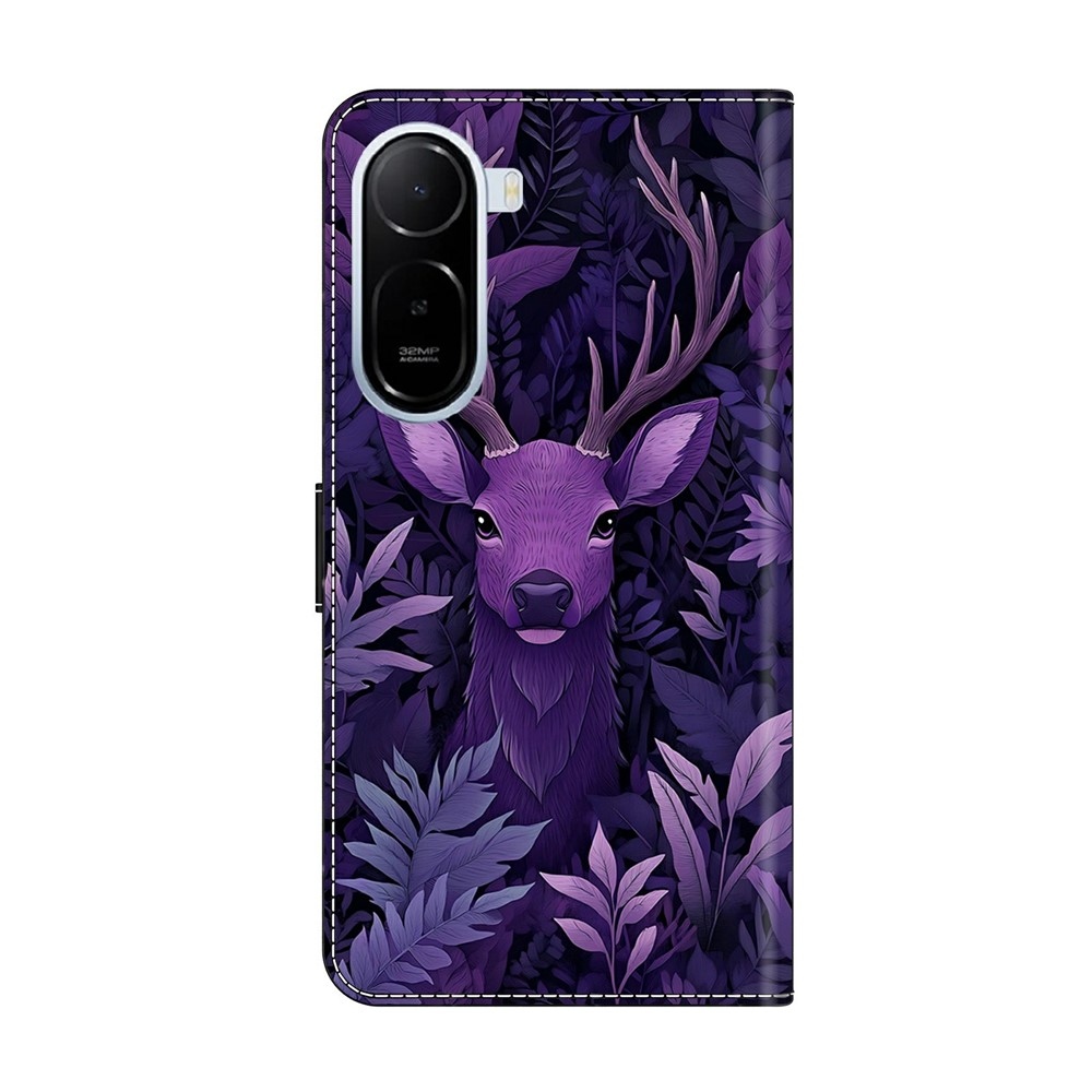 Compart knižkové púzdro na Xiaomi Redmi A7 Pro - fialový jeleň