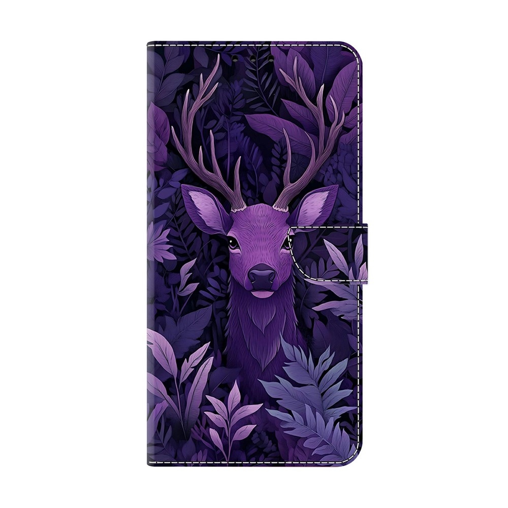Compart knižkové púzdro na Xiaomi Redmi A7 Pro - fialový jeleň