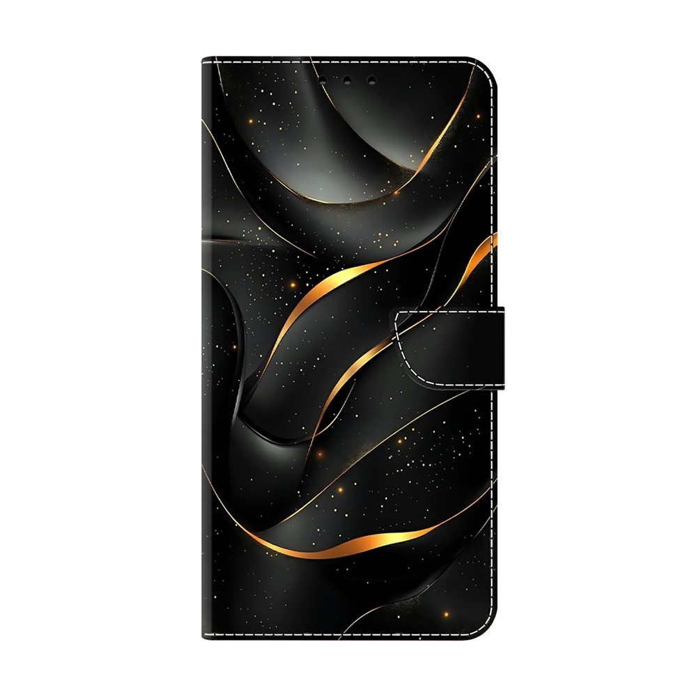Compart knižkové puzdro na Xiaomi Redmi A7 Pro - zlaté praskliny