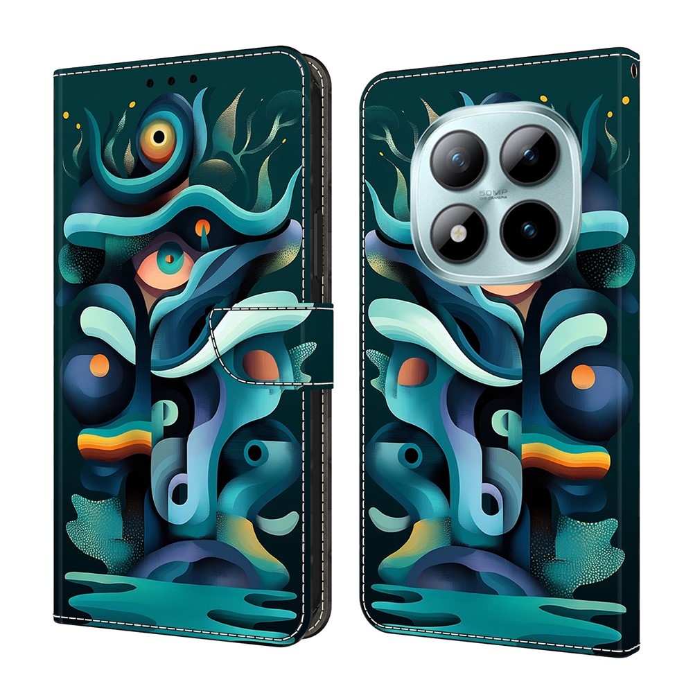 Compart knižkové púzdro na Xiaomi Redmi Note 15 Pro 5G - abstrakt