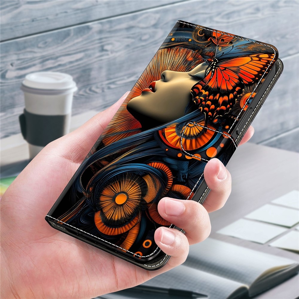 Compart knižkové puzdro na Xiaomi Redmi Note 15 Pro 5G - dievča s motýľmi