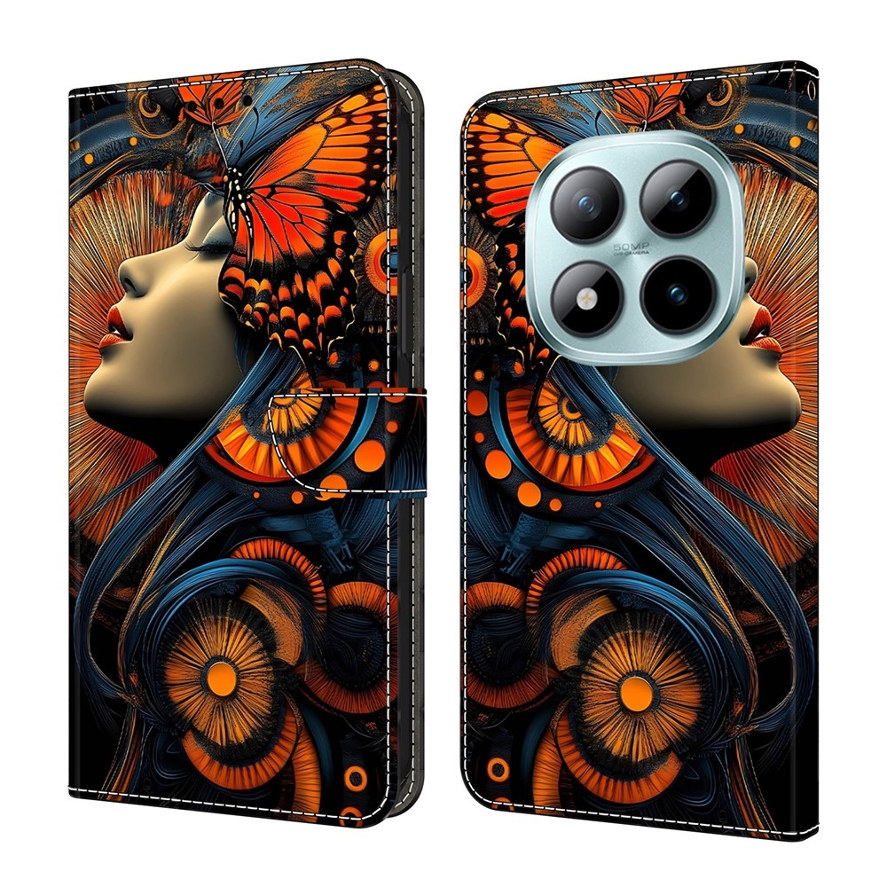 Compart knižkové puzdro na Xiaomi Redmi Note 15 Pro 5G - dievča s motýľmi