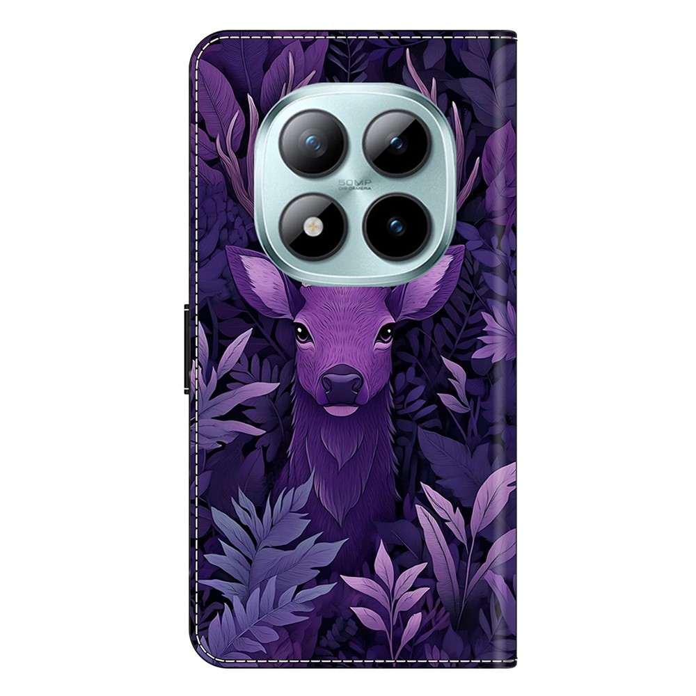 Compart knižkové puzdro na Xiaomi Redmi Note 15 Pro 5G - fialový jeleň