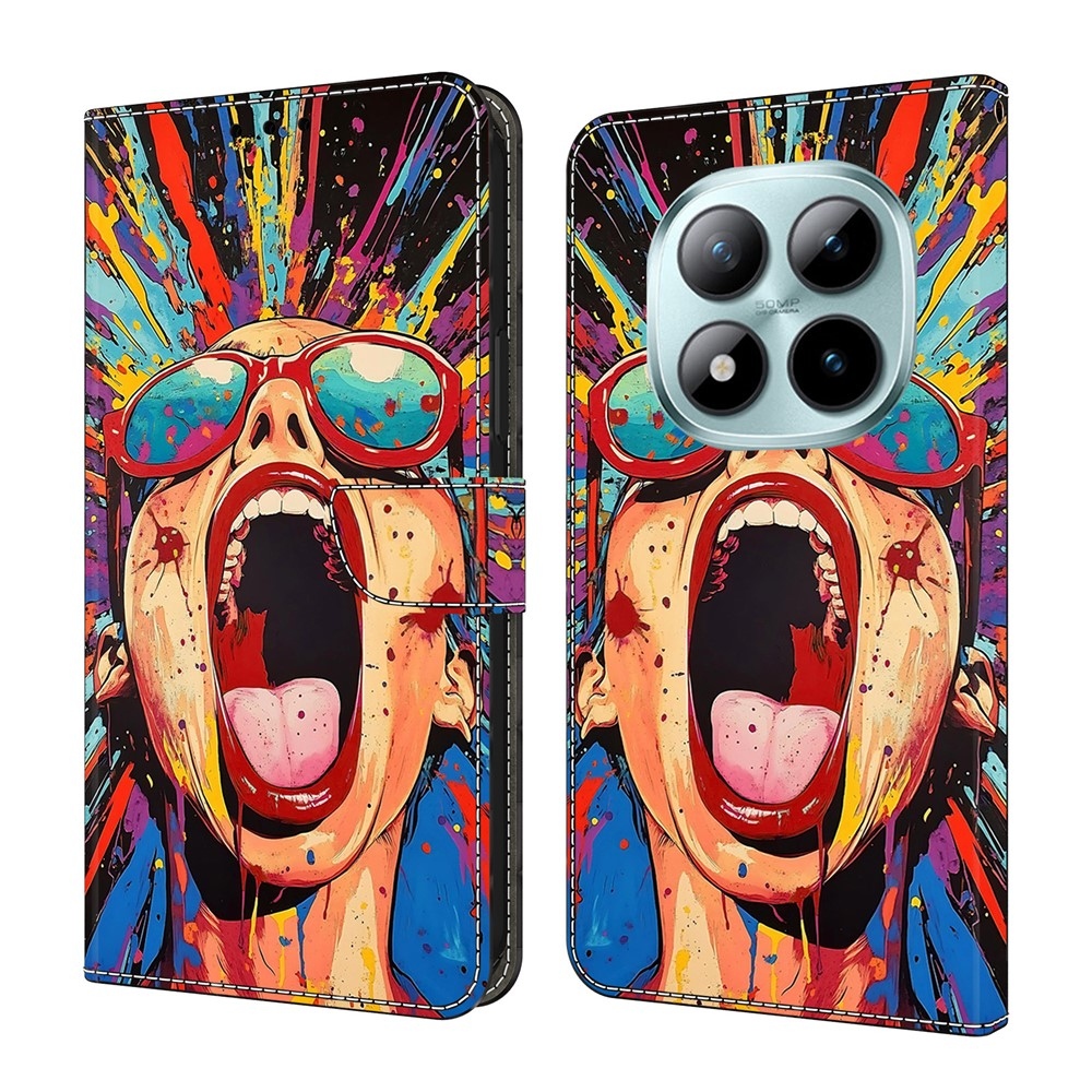 Compart knižkové puzdro na Xiaomi Redmi Note 15 Pro 5G - kričiace dievča